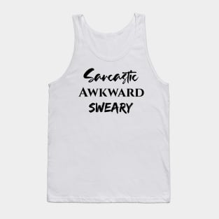 Sarcastic Awkward Sweary Tank Top